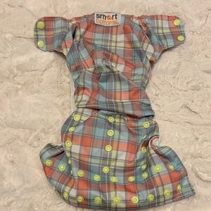 Smart Bottoms Plaid Cloth Diaper